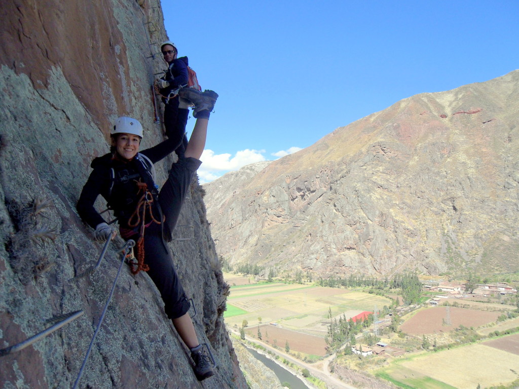 Kat Rock Climbing in Peru 