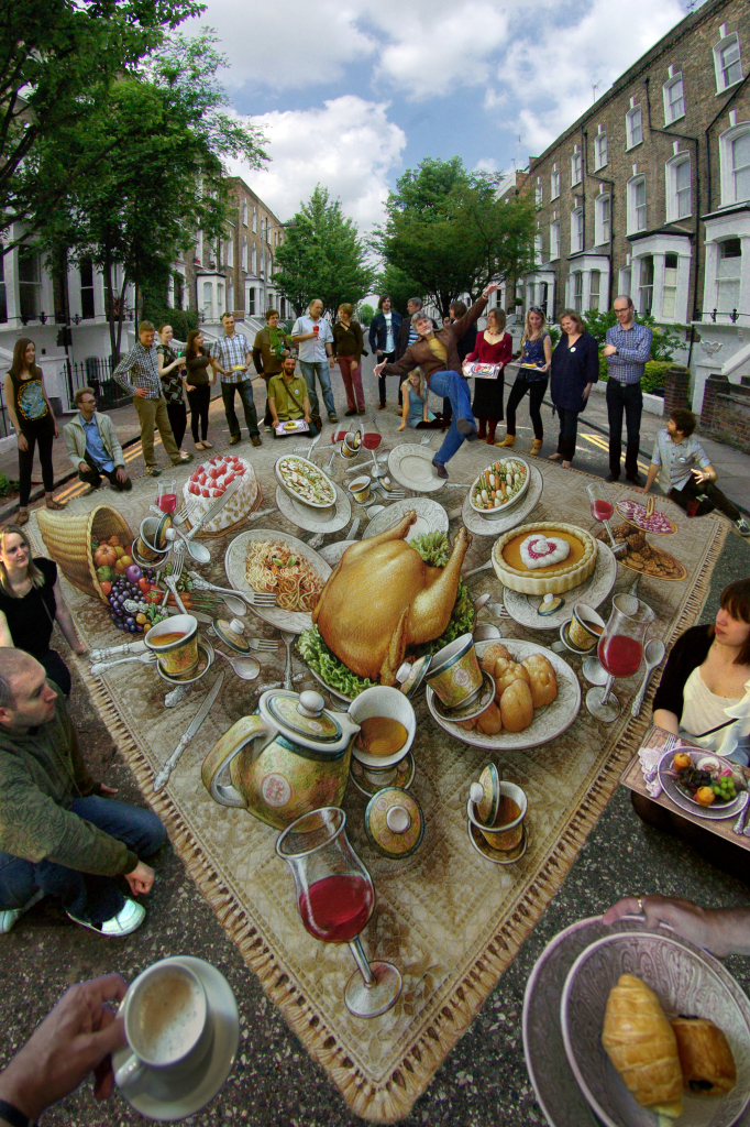 Kurt Wenner, arguably the best 3D street artist in the world